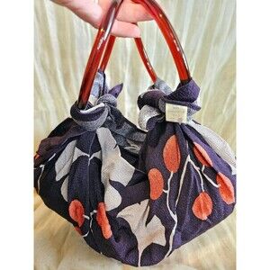 Furoshiki cherry print bag/purse Yumeji  Musu from Japan